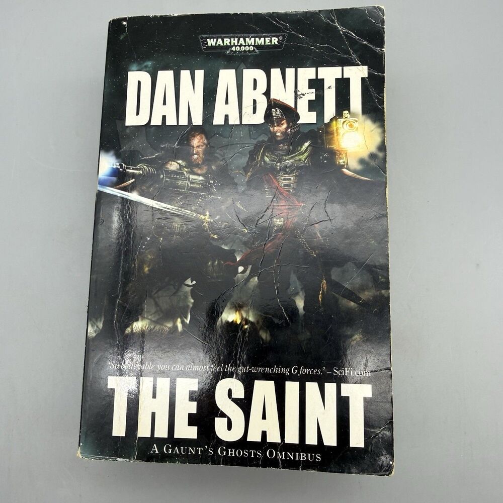 The Saint: A Gaunt's Ghosts Omnibus by Dan Abnett Paperback Warhammer (Damage)